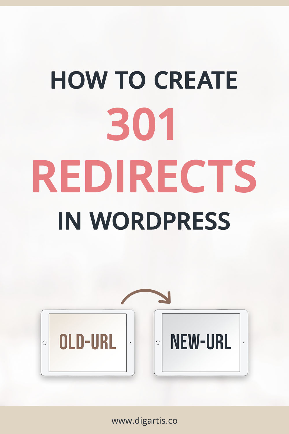 How to create 301 redirects in WordPress