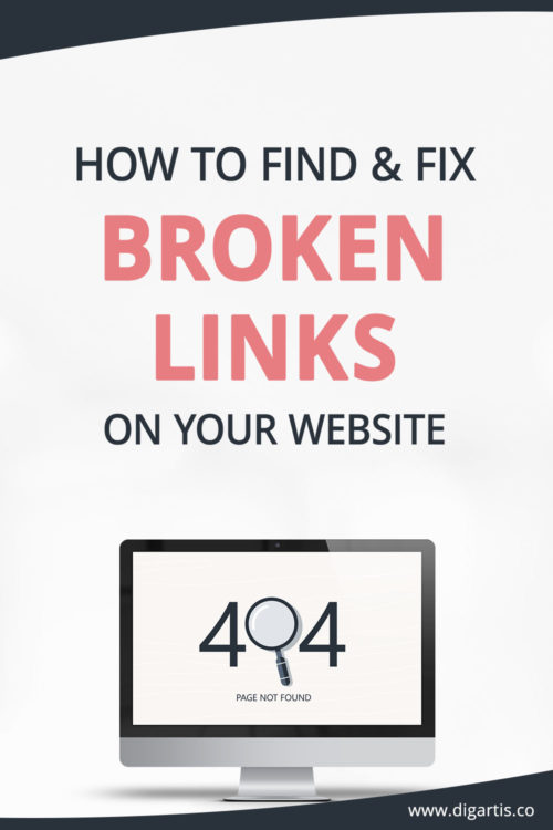 How to find and fix broken links on your website